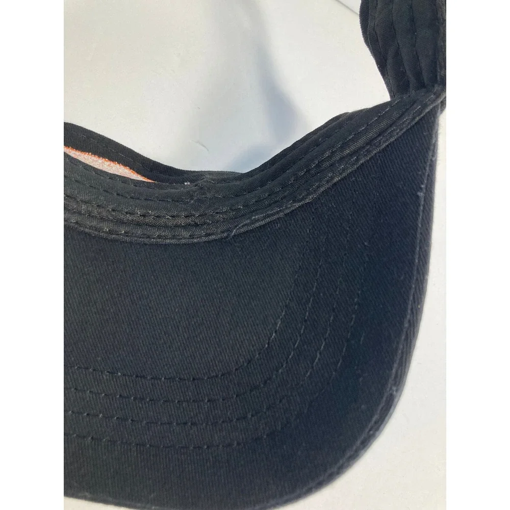 Upper Crust Visor Cap Hat Black Twill Adjustable Employee Promo Cap Pizza‎